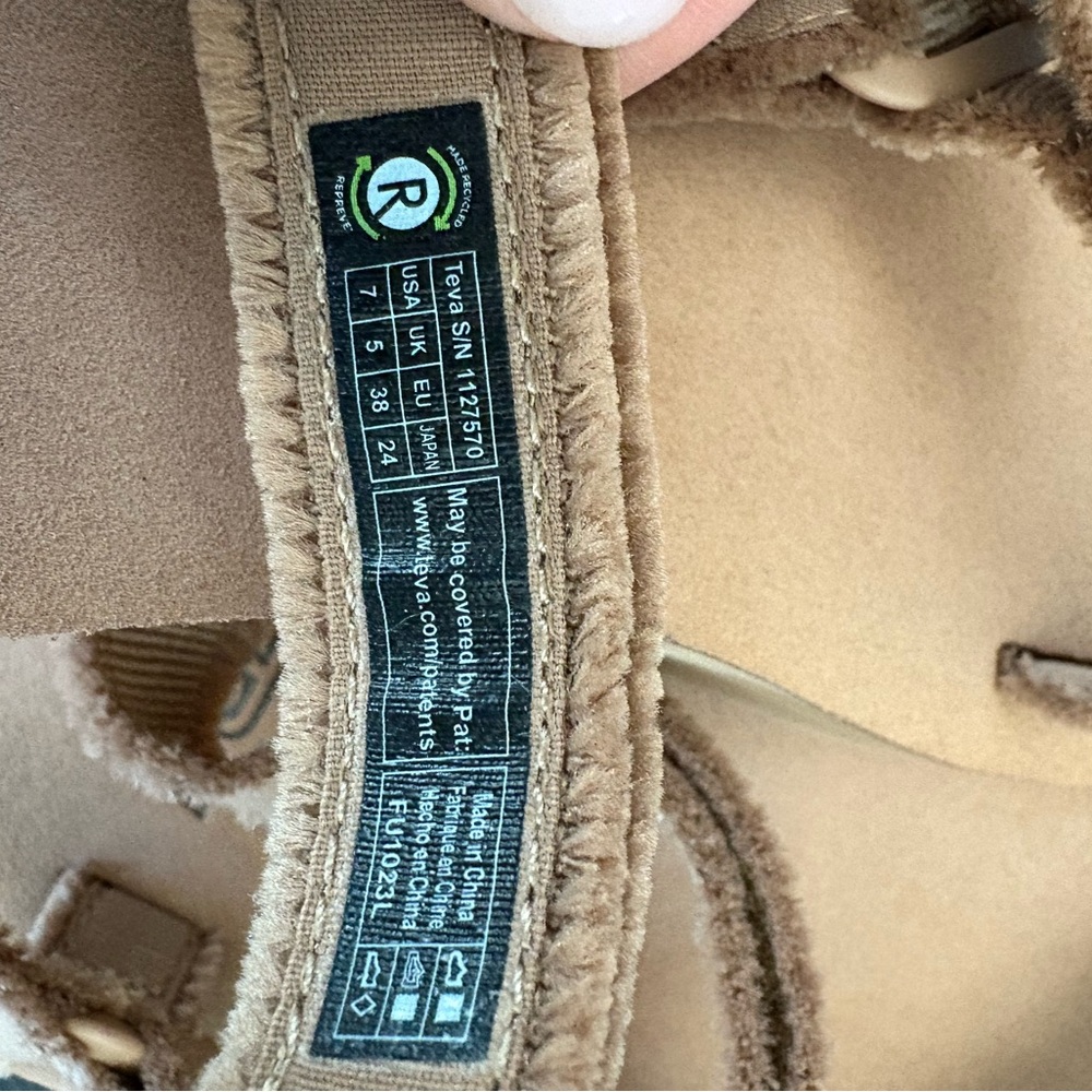 Teva Sandals - Tan - Picture 5 of 5
